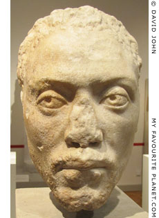Portrait head of Memnon at My Favourite Planet Portrait head of Memnon at My Favourite Planet