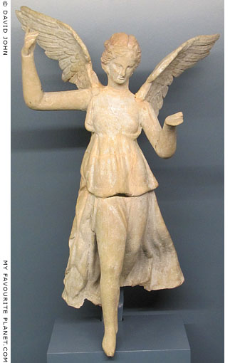Statuette of Nike soaring at My Favourite Planet Statuette of Nike soaring at My Favourite Planet