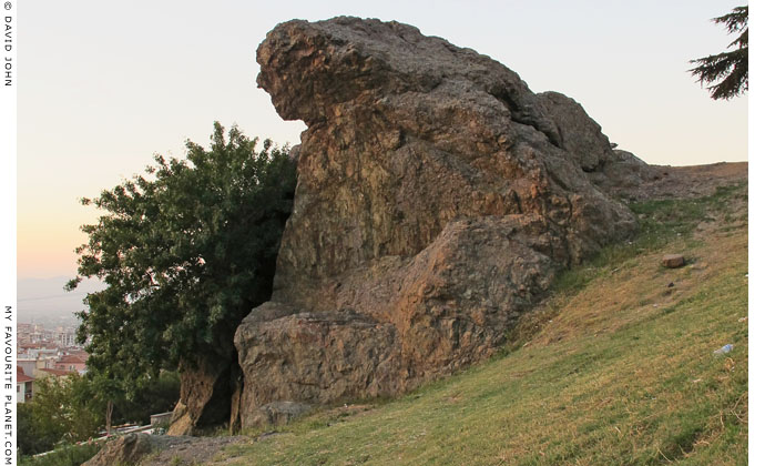 The Weeping Rock of Niobe, Manisa, Turkey at My Favourite Planet