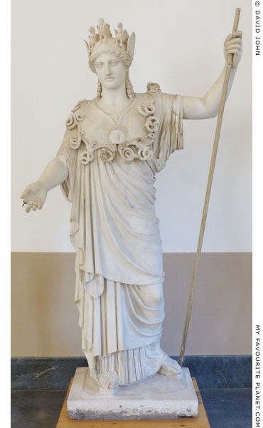 The Athena Farnese statue in Naples at My Favourite Planet The Athena Farnese statue in Naples at My Favourite Planet