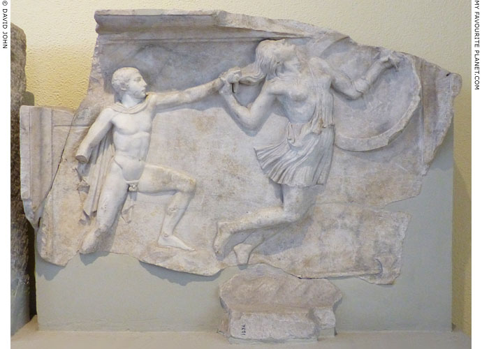 A Neo-Attic relief depicting a Greek pursuing a wounded Amazon at My Favourite Planet A Neo-Attic relief depicting a Greek pursuing a wounded Amazon at My Favourite Planet