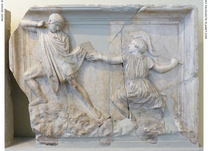 A Neo-Attic relief of a Greek fighting an Amazon at My Favourite Planet A Neo-Attic relief of a Greek fighting an Amazon at My Favourite Planet
