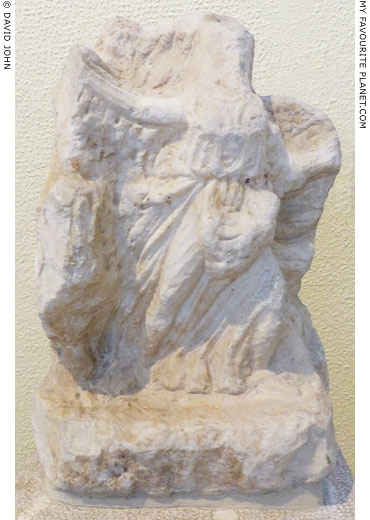 A neo-Attic relief of Athena in Piraeus at My Favourite Planet