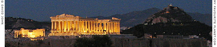 The Acropolis and Lycabettus, Athens, Greece at My Favourite Planet