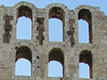 photos of the Odeion of Herodes Atticus, Acropolis, Athens, Greece at My Favourite Planet