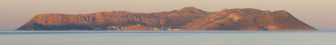 Kastellorizo island at dawn