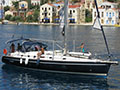 Private sailing boat in Kastellorizo harbour, Greece at My Favourite Planet