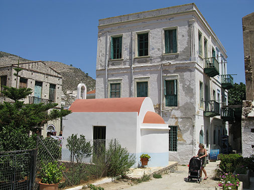 Small chapel in the back streets of Kastellorizo, Greece at My Favourite Planet