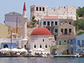 General views of the east side of Kastellorizo's main port at My Favourite Planet