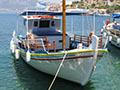 Cruise boat in Kastellorizo harbour, Greece at My Favourite Planet