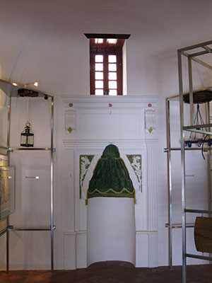 The mihrab, or prayer niche of the Ottoman mosque, Kastellorizo, Greece at My Favourite Planet