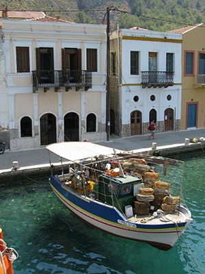 Fishing boat, Kastellorizo, Greece at My Favourite Planet