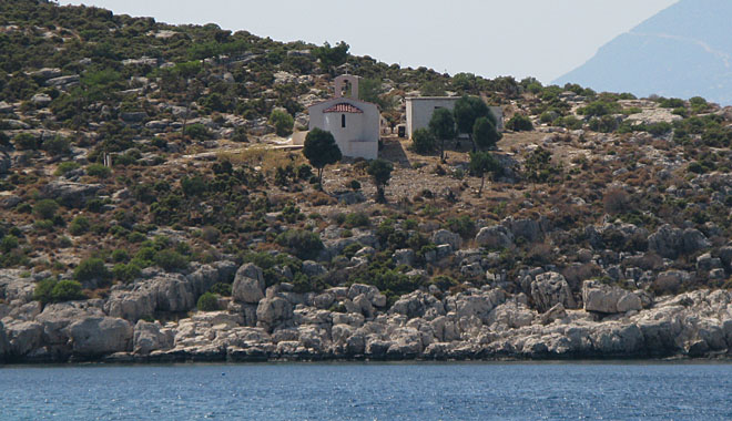 The chapel of Agios Stefanos, Kastellorizo, Greece at My Favourite Planet