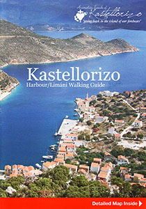Front cover of the book Kastellorizo - Harbour, Limani Walking Guide