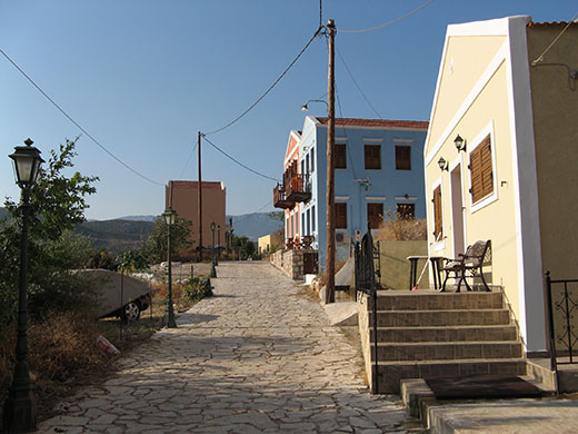 The road to the Knights' Castle, Kastellorizo, Greece at My Favourite Planet