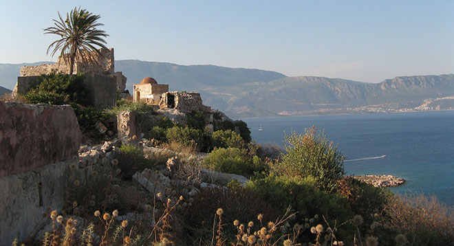 The Castle of the Knights of Saint John and the hamam, Kastellorizo, Greece at My Favourite Planet