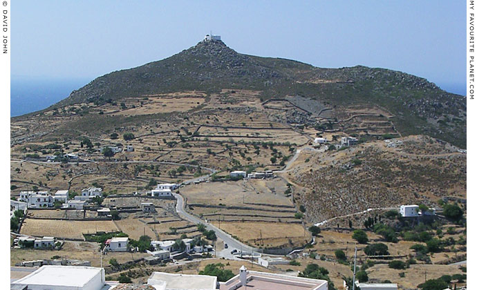 Profitis Ilias, the monastery on the highest point on Patmos, Greece at My Favourite Planet