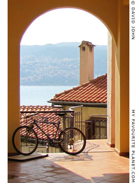 Entrance to a house in the Panagia district of Kavala at My Favourite Planet