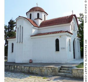 The church of Agios Anthimos at the Monastery of Agios Silas, Kavala, Macedonia, Greece at My Favourite Planet