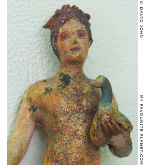 Female figurine in Kavala Archaeological Museum at My Favourite Planet