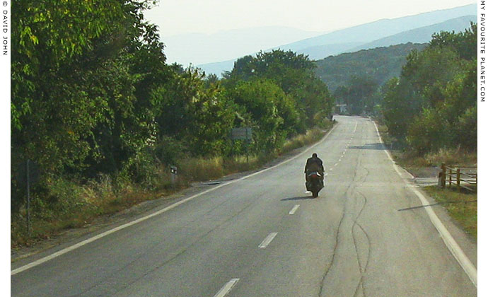 A country road near Eleftheroupoli, Macedonia, Greece at My Favourite Planet