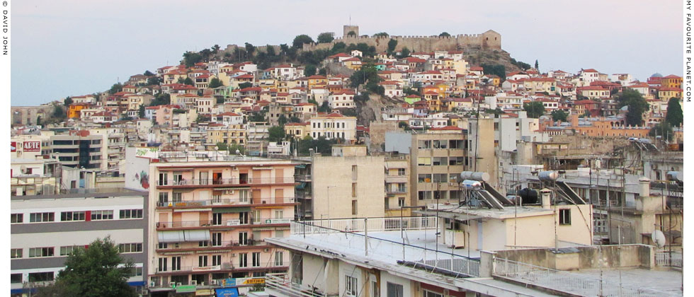 Panoramic view of the Panagia dsitrict, Kavala, Macedonia, Greece at My Favourite Planet