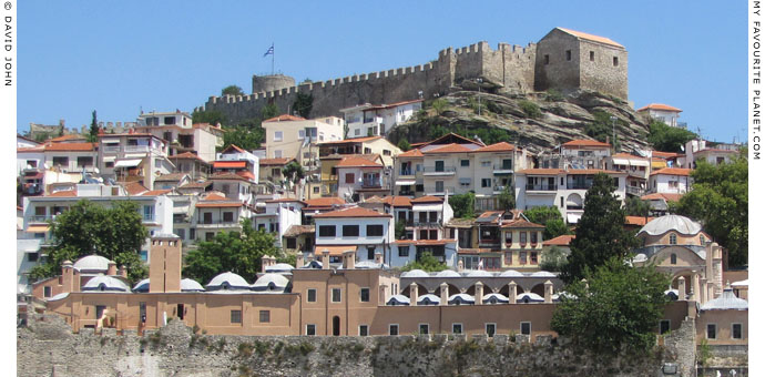 The Kastro viewed from Kavala's main harbour at My Favourite Planet