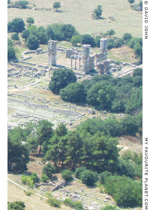 The archaeological site of Philippi, Macedonia, Greece at My Favourite Planet