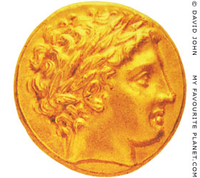 Gold stater of Philip II of Macedon at My Favourite Planet