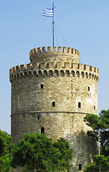 The White Tower - Lefkos Pirgos - Thessaloniki, Macedonia, northern Greece at My Favourite Planet
