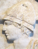 5th century BC funerary stele of a soldier from Pella at My Favourite Planet 5th century BC funerary stele of a soldier from Pella at My Favourite Planet