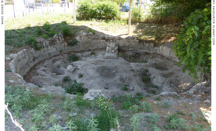 The Thesmophorion of Pella, Macedonia, Greece at My Favourite Planet The Thesmophorion of Pella, Macedonia, Greece at My Favourite Planet