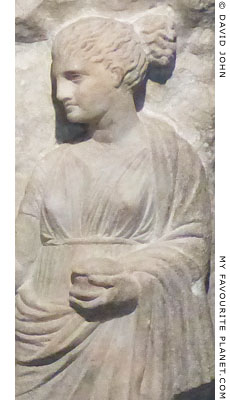 The female figure in the Hephaistion relief at My Favourite Planet The female figure in the Hephaistion relief at My Favourite Planet