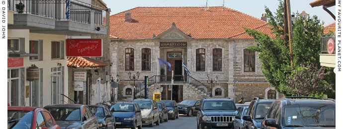 The Town Hall (Dimarcheion) of Polygyros, Halkidiki, Macedonia, Greece at My Favourite Planet