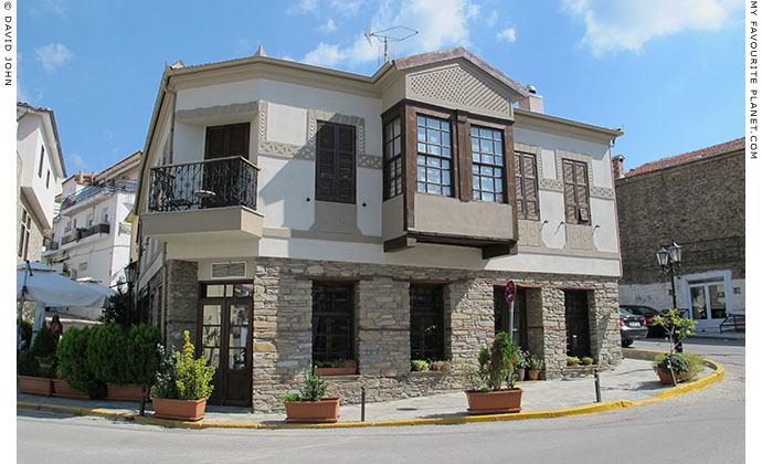 A traditional house in Polygyros, Halkidiki, Macedonia, Greece at My Favourite Planet