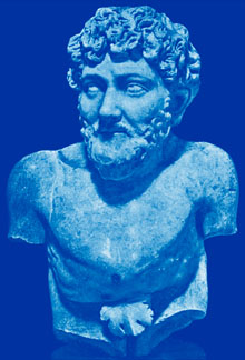 Statue of the Greek story-teller Aesop Statue of the Greek story-teller Aesop