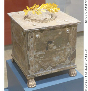 The silver ossuary of Brasidas in Amphipolis at My Favourite Planet The silver ossuary of Brasidas in Amphipolis at My Favourite Planet