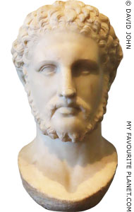 Marble portrait head of Philip II of Macedon Marble portrait head of Philip II of Macedon