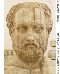 Portrait of the Greek historian Thucydides at My Favourite Planet