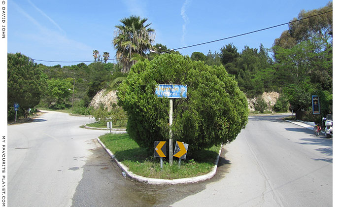 The way to Ancient Stageira from Olympiada village, Halkidiki, Macedonia, Greece at My Favourite Planet