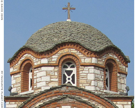 The dome of the church of Nikolaos and Anastasia, Olympiada, Halkidiki, Macedonia, Greece at My Favourite Planet The dome of the church of Nikolaos and Anastasia, Olympiada, Halkidiki, Macedonia, Greece at My Favourite Planet