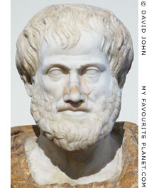 Marble bust of Aristotle, Rome Marble bust of Aristotle, Rome