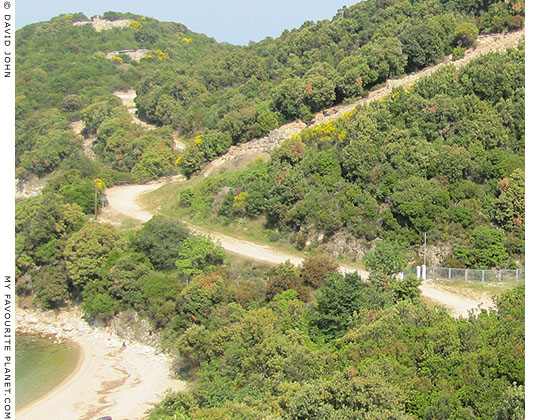 The northern entrance to Ancient Stageira, Halkidiki, Macedonia, Greece at My Favourite Planet