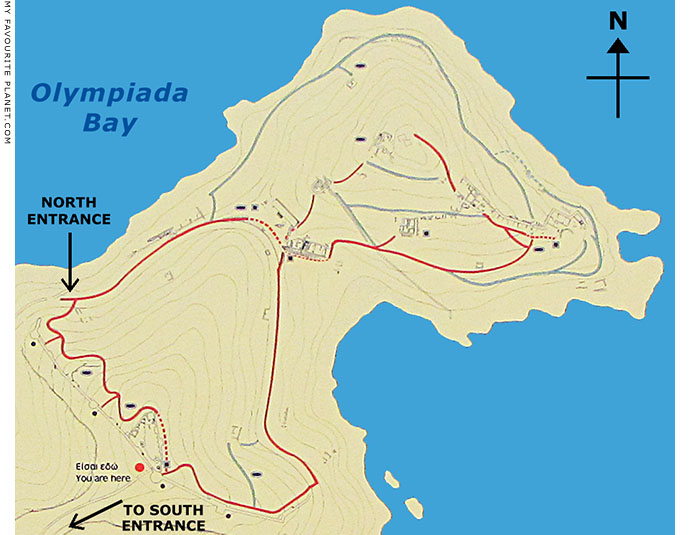 Interactive map of Ancient Stageira, Halkidiki, Macedonia, Greece at My Favourite Planet