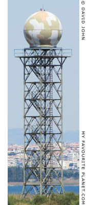 Thessaloniki Airport radar tower at My Favourite Planet Thessaloniki Airport radar tower at My Favourite Planet