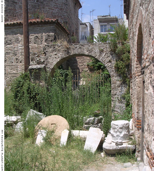An archway between the twin buildings of the Sinan Tuzci Hamam, Veria, Macedonia, Greece at My Favourite Planet An archway between the twin buildings of the Sinan Tuzci Hamam, Veria, Macedonia, Greece at My Favourite Planet