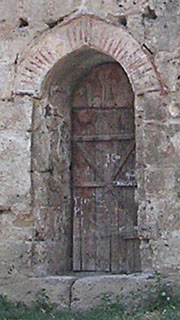 The doorway of the Orta Camii, Veria, Macedonia, Greece