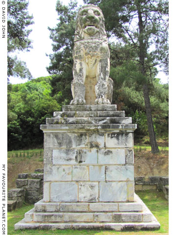 The Lion of Amphipolis statue, Macedonia, Greece at My Favourite Planet The Lion of Amphipolis statue, Macedonia, Greece at My Favourite Planet