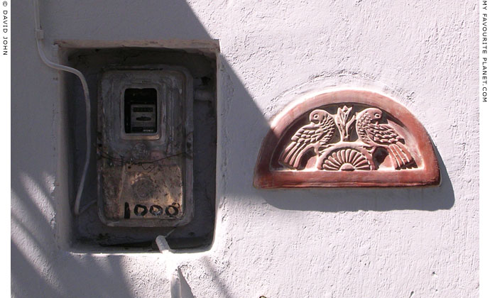 Electricity meter number 1000 in Pythagorio, Samos island, Greece at My Favourite Planet Electricity meter number 1000 in Pythagorio, Samos island, Greece at My Favourite Planet