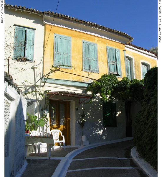 A traditional house in Chora village, Samos, Greece at My Favourite Planet